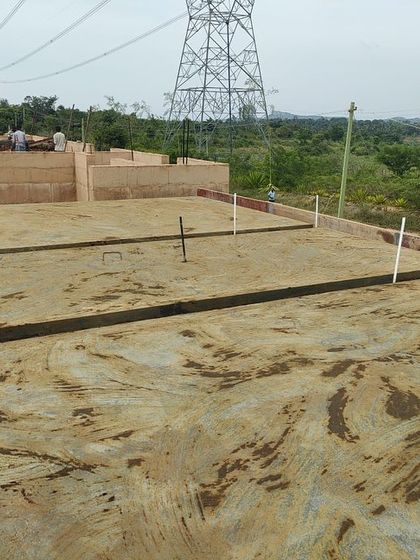 More scenes from our construction sites. These images document the journey of building, from laying rebar and curing concrete to the meticulous work of masonry, all part of bringing a sustainable home to life.