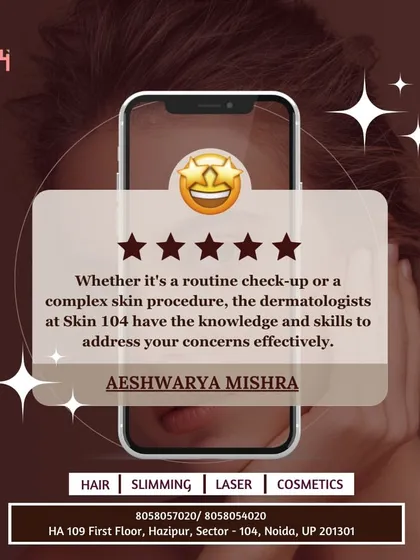 Our clients' trust is our best advertisement. This review from Aeshwarya Mishra highlights the knowledge and skill our dermatologists bring to every procedure, ensuring your concerns are addressed effectively.