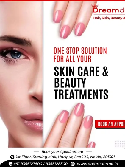 We are your one-stop solution for all your skincare and beauty treatments. From your face to your nails, we provide expert services to help you look and feel your best.