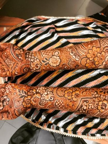 Mehendi Art by Nishat - Mehndi (Henna) Artistry Elaborate Bridal Henna photo 88