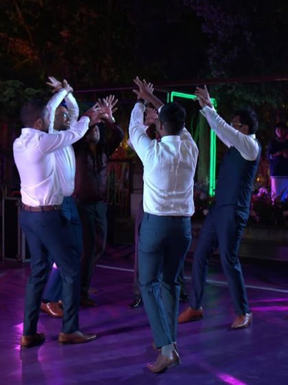 Taniya Dudani - Wedding & Sangeet Choreography For the Groom's Squad photo 11