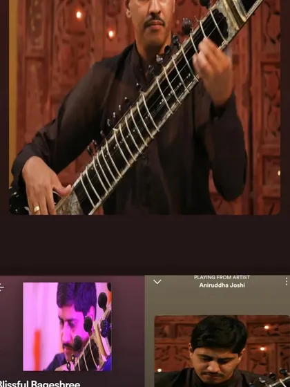 You can now use my music directly in your Instagram and Facebook Reels. Just search for "aniruddha joshi" in the audio library to find authentic sitar tracks to add a touch of Indian soul to your posts.