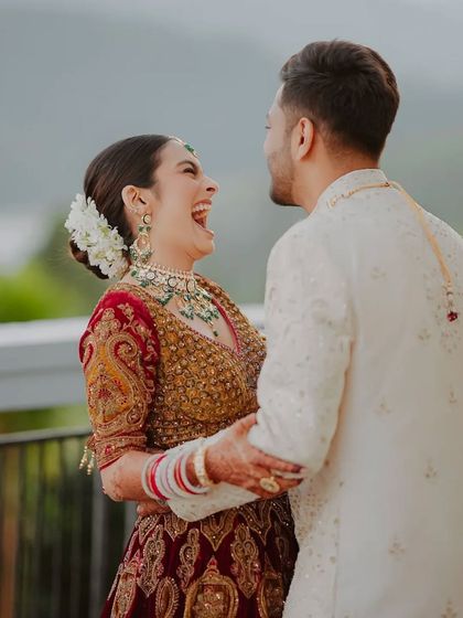 Classic Red & Maroon Bridal Looks photo 21