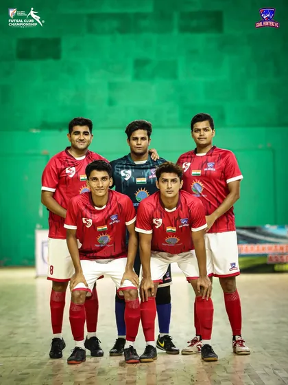 The warriors who led us into the grand finale, posing for a team photo before the big game.