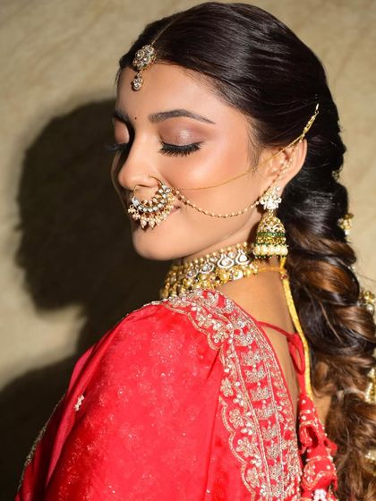 Timeless Red Lehenga Brides photo 54