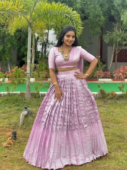 Chaithu Gowda - Custom Designer Ethnic Wear Langa Dhawani Creations photo 14