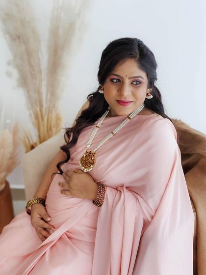 Makeover by Ramya - Photoshoot Makeup & Hairstyling Maternity & Seemantham Shoots photo 14