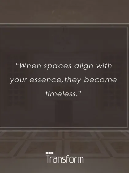 When spaces align with your essence, they become timeless. This is the goal of my practice: to create harmony between a person and their environment that feels effortlessly enduring.