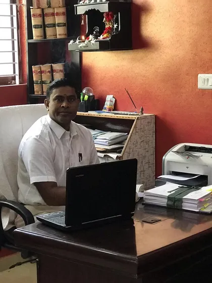 My office setup is organized for focused and efficient work on all my client matters.