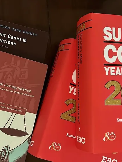 A glimpse of my recent book haul, including the Supreme Court Yearly Digest. For lawyers, reading judgments is not just a habit, it's a necessity. Building a personal library and creating a repository of important case law is fundamental to our practice.
