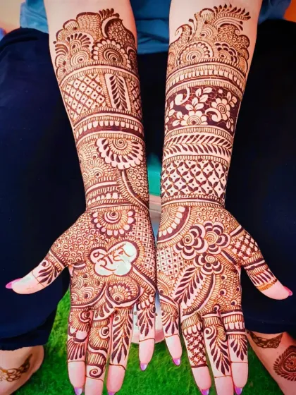 Traditional Full-Arm Henna photo 12