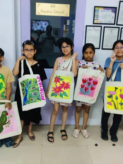 Functional art is the best kind of art! Our DIY tote bag painting workshops are a huge hit, where kids get to design and paint a bag they can use every day.