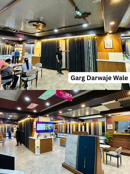 We are always busy helping customers find their perfect match. This collage shows our team interacting with clients and the vibrant atmosphere of our showroom.