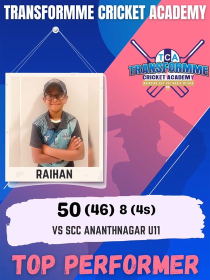 Transform Cricket Academy - Junior Cricket Coaching Program Star Performers: Celebrating Individual Excellence photo 119