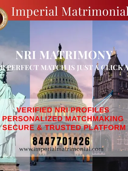 Your perfect NRI match is just a click away. Featuring iconic landmarks from the US and UK, this image highlights our secure and trusted platform for connecting global Indians.