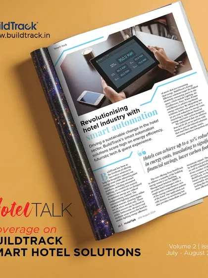 Our work in revolutionizing the hotel industry with smart automation was recently featured in Hotel Talk magazine. The article highlights how our solutions improve energy efficiency and elevate the guest experience.