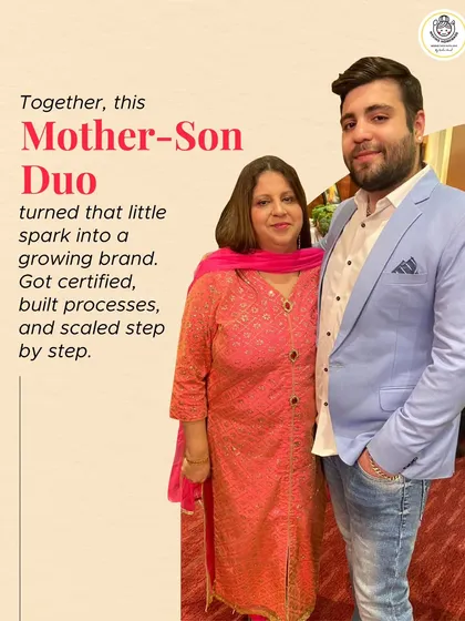 We are the mother-son duo behind this brand. What started as a small spark of passion has grown step by step, turning family recipes into a brand that shares the taste of home with everyone.