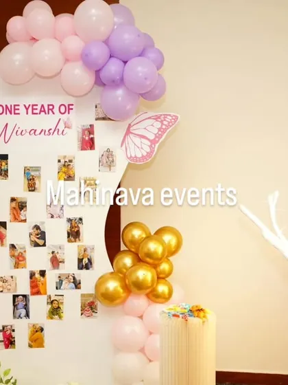 A first birthday is a huge milestone, and a "One Year Of" photo collage is the perfect way to celebrate it. I design these custom displays to showcase your baby's monthly photos, creating a beautiful and sentimental focal point for the party.