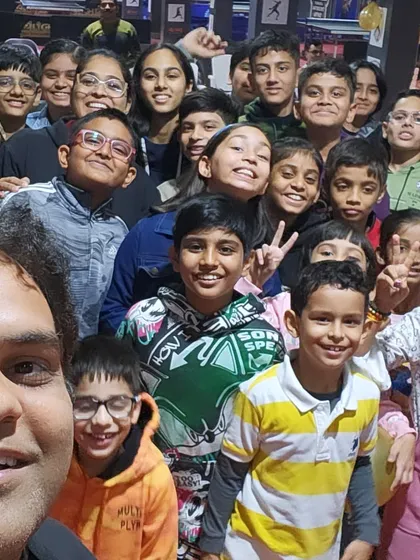 A selfie with my Alightians. Their energy and passion are what make this journey so rewarding.