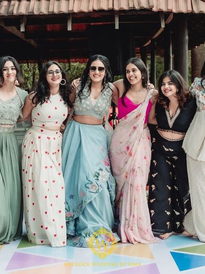 Wedlock Weddings - Full-Service Wedding Planning & Design Vibrant Haldi & Mehendi Ceremonies photo 34