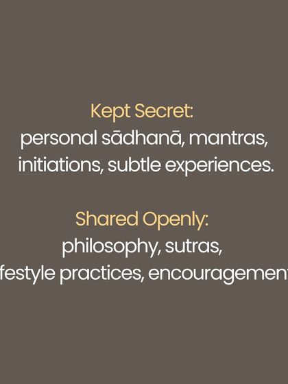 Why do secrets exist in yoga? It is not to exclude, but to protect. Certain truths and advanced methods can harm the unready, and silence is a necessary vessel for inner growth to mature. This series explains the sacred role of silence in protecting the practitioner from ego and ensuring that transmission happens only when the disciple is truly prepared.