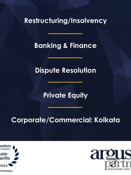 A list of our practice areas ranked by Chambers Asia-Pacific 2024, demonstrating our wide-ranging capabilities.