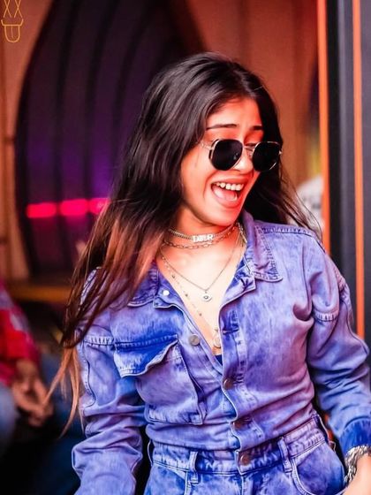 A stylish guest enjoying the Bolly-Tech night at The Fixx.