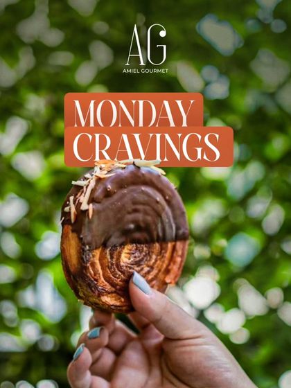 Curing Monday cravings, one bite at a time. This chocolate-dipped viennoiserie is the perfect treat to kickstart your week with a moment of pure indulgence.