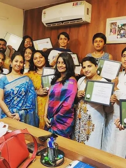 This is the goal we work towards: the moment you become a certified yoga teacher. Here is one of my proud batches of graduates, holding their 300-hour YIC certificates from VYASA. Their journey from practitioner to teacher is a testament to their dedication.