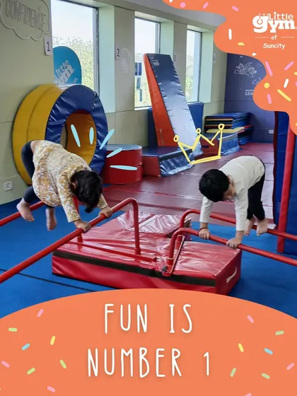 Fun is number one. Our obstacle courses are designed for creative exploration, allowing kids to climb, crawl, and balance their way through new challenges.