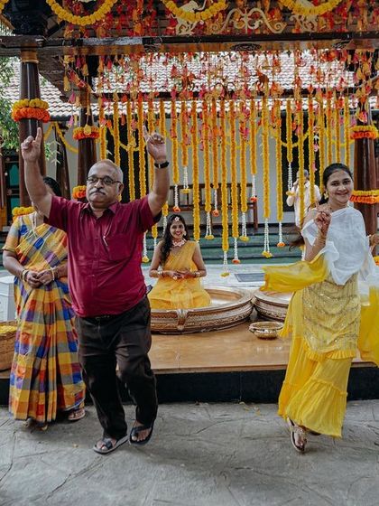 Flinters Management - Custom Wedding Design & Decor Vibrant Haldi Carnivals photo 42