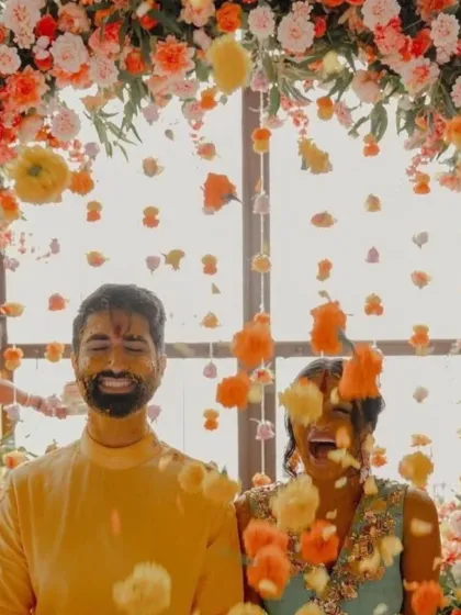 Decor by Aditya - Event Design & Decoration Vibrant Haldi & Mehendi Ceremonies photo 17