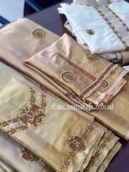 These versatile blouses can be paired with a wide range of silk sarees.