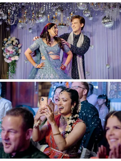 We capture the performance and the reaction. Seeing the joy on the faces of friends and family as they watch the couple dance adds another layer to the story of the night.