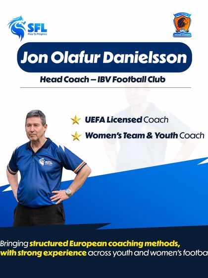 Meet Jon Olafur Danielsson, a UEFA licensed coach with deep experience in youth and women's football. His structured coaching methods help strengthen our curriculum.