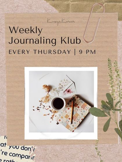 No time for journaling? No problem! Our weekly journaling club is the perfect solution. We meet online for just 30 minutes, three times a week, to create, reflect, and connect.