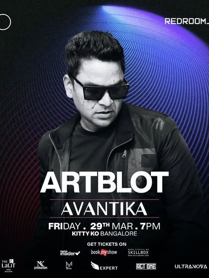 A duplicate of my flyer for the Avantika Bakshi event.