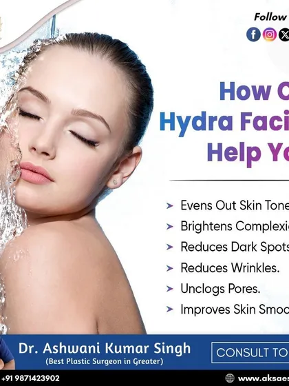 A HydraFacial offers many benefits for your skin. It can even out skin tone, brighten your complexion, reduce dark spots and wrinkles, unclog pores, and improve overall smoothness.