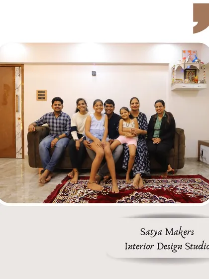 Capturing the joy of a family in Andheri as they settle into their newly designed space.