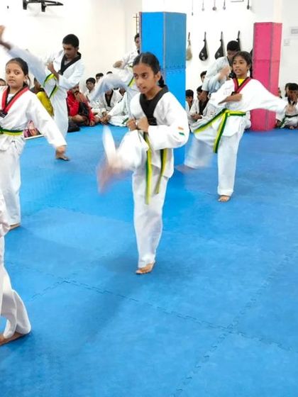 CTA Taekwondo & Fitness Clubs - Taekwondo for Kids & Teenagers Dynamic Kicking & Sparring Drills photo 15