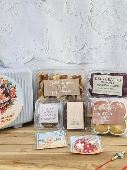 For the bond that’s a mix of sweet, spicy, and everything in between. Our Raksha Bandhan hampers are designed to celebrate that unique sibling love, packed with treats that feel just like home.