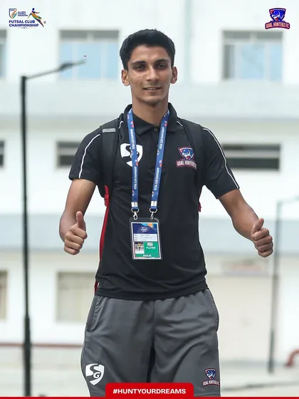 A player arriving with a confident look for matchday 3.