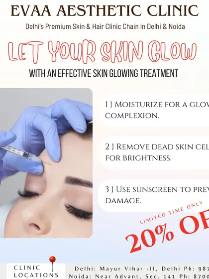 Let your skin glow with our effective skin treatments. We focus on moisturizing, removing dead skin cells, and protecting from sun damage to achieve a bright, healthy complexion.