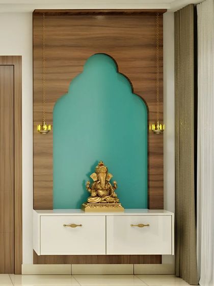 Interior Design - Pooja Room Design Modern & Minimalist Pooja Units photo 12