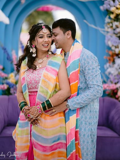 Vibrant Haldi Celebrations photo 15