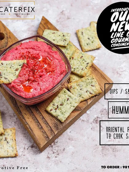 Take a closer look at my all-natural beetroot hummus. It's incredibly creamy and gets its vibrant color purely from fresh beets. It’s a perfect example of how I use clean, 100% natural ingredients to create delicious, homemade dips.