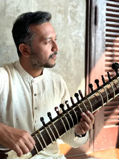 A candid moment of reflection. I believe in closing my eyes, inhaling deeply, and letting the music transport me to a place where time stands still.