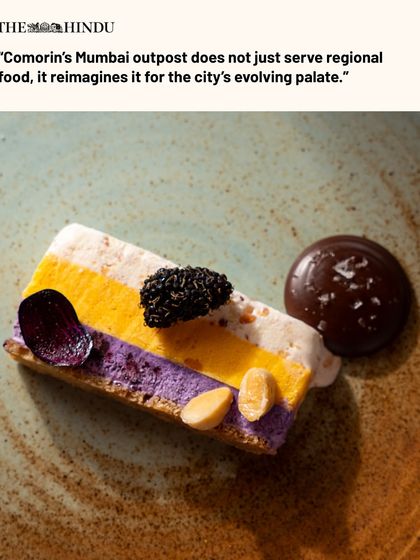 The Hindu notes that our Mumbai outpost "reimagines regional food for the city's evolving palate." 