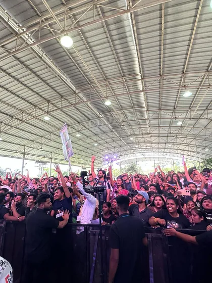 The crowd at the MTV Roadies auditions in Pune was absolutely electric. Hosting for such a large and energetic audience is an incredible experience.