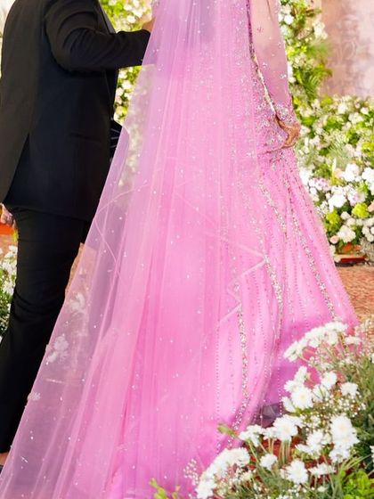 Further images showcasing my collection of modern gowns and lehengas. These photos provide different angles and details of each unique design, from romantic pre wedding shoots to elegant reception looks.